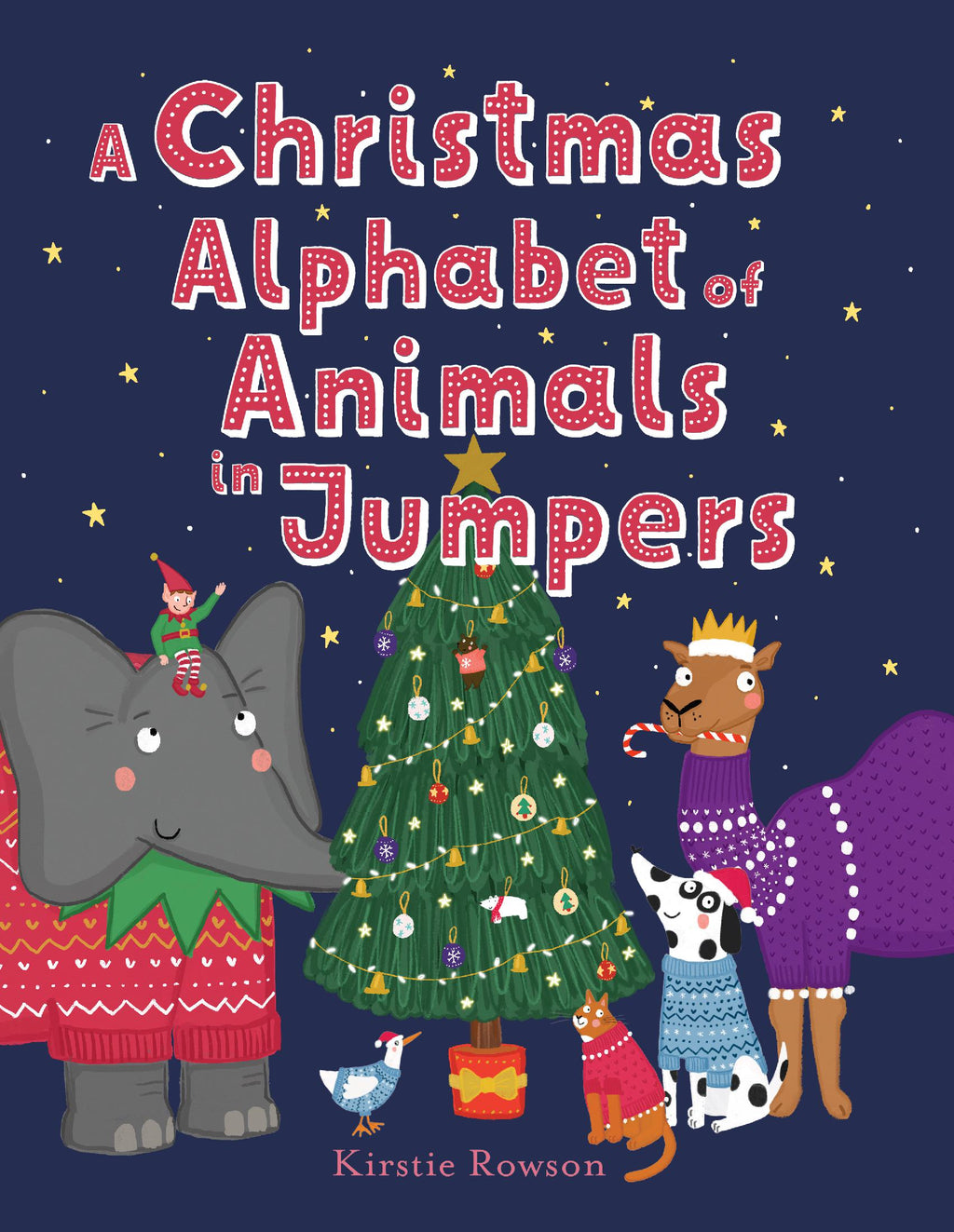 A Christmas Alphabet of Animals In Jumpers