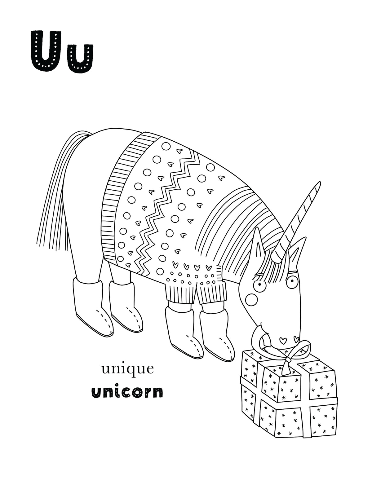 A Cosy Christmas Colouring Book