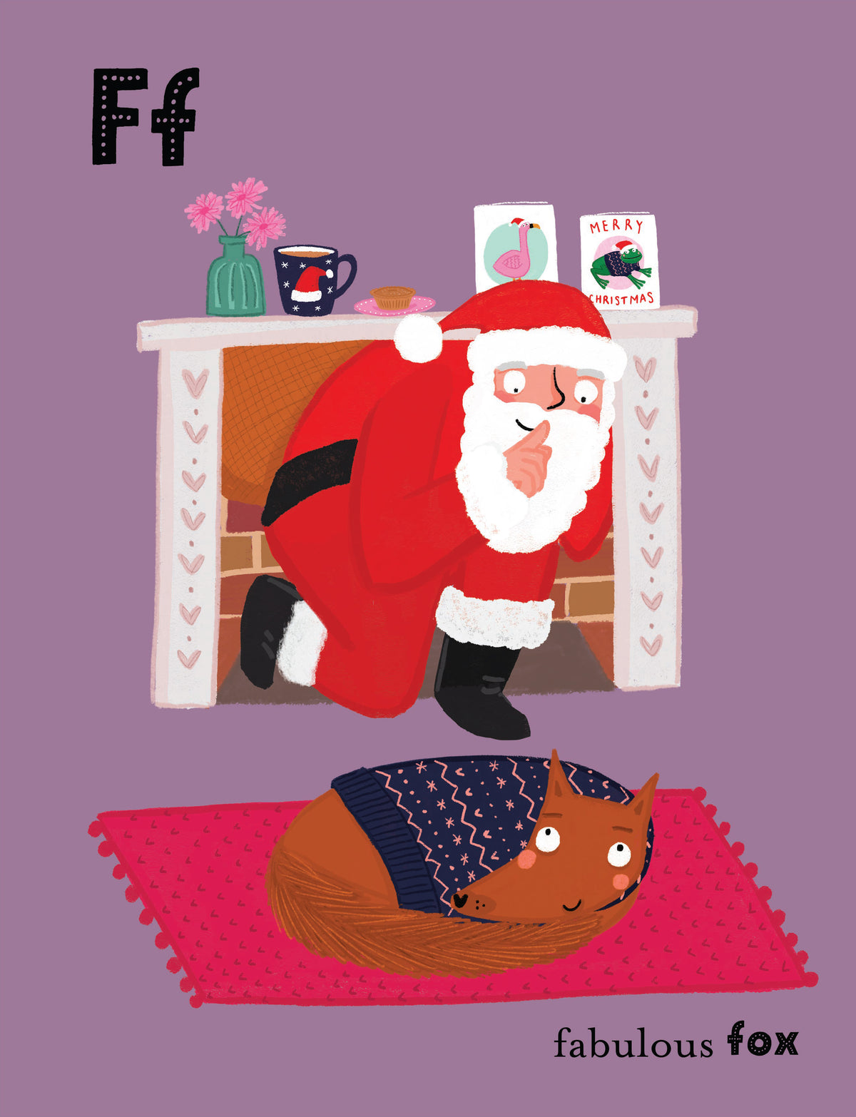 A Christmas Alphabet of Animals In Jumpers